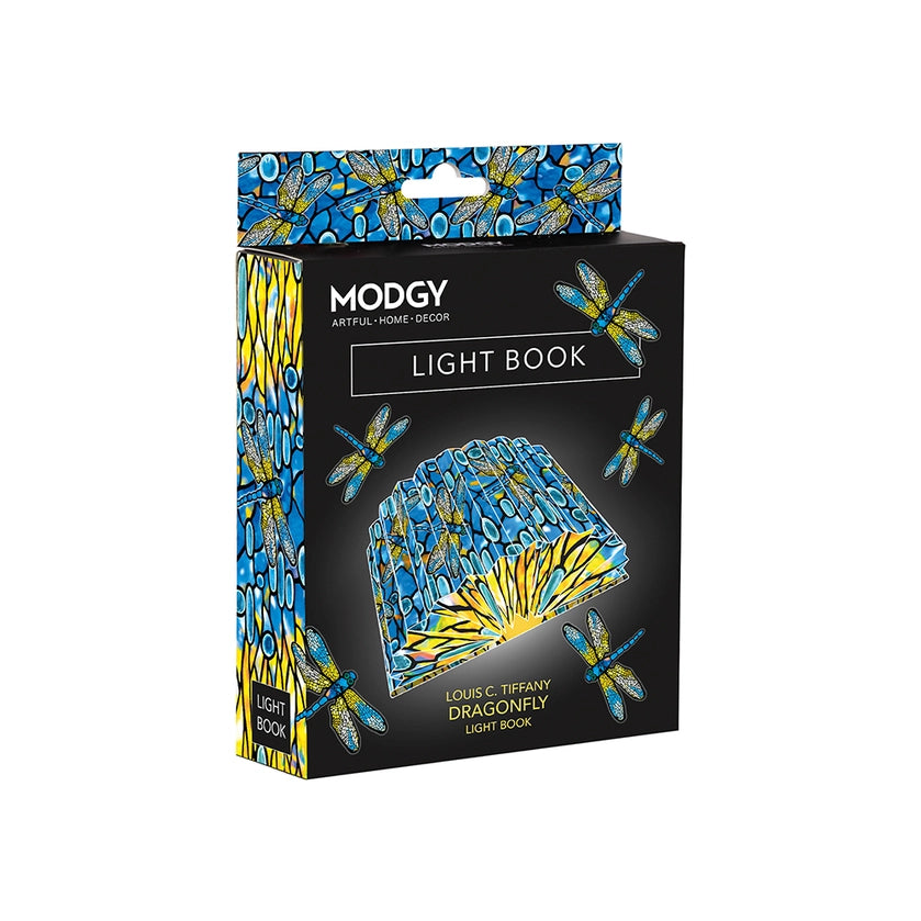 Louis C. Tiffany Dragonfly Book Light