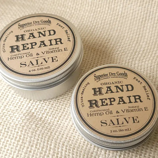 Hemp & Clary Sage Organic Hand Repair Salve