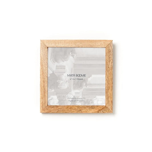 Bimala 6x6 Wood Quilling Card Frame - Handmade