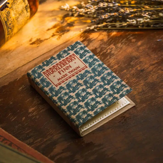 Huckleberry Finn By Mark Twain Book Wallet