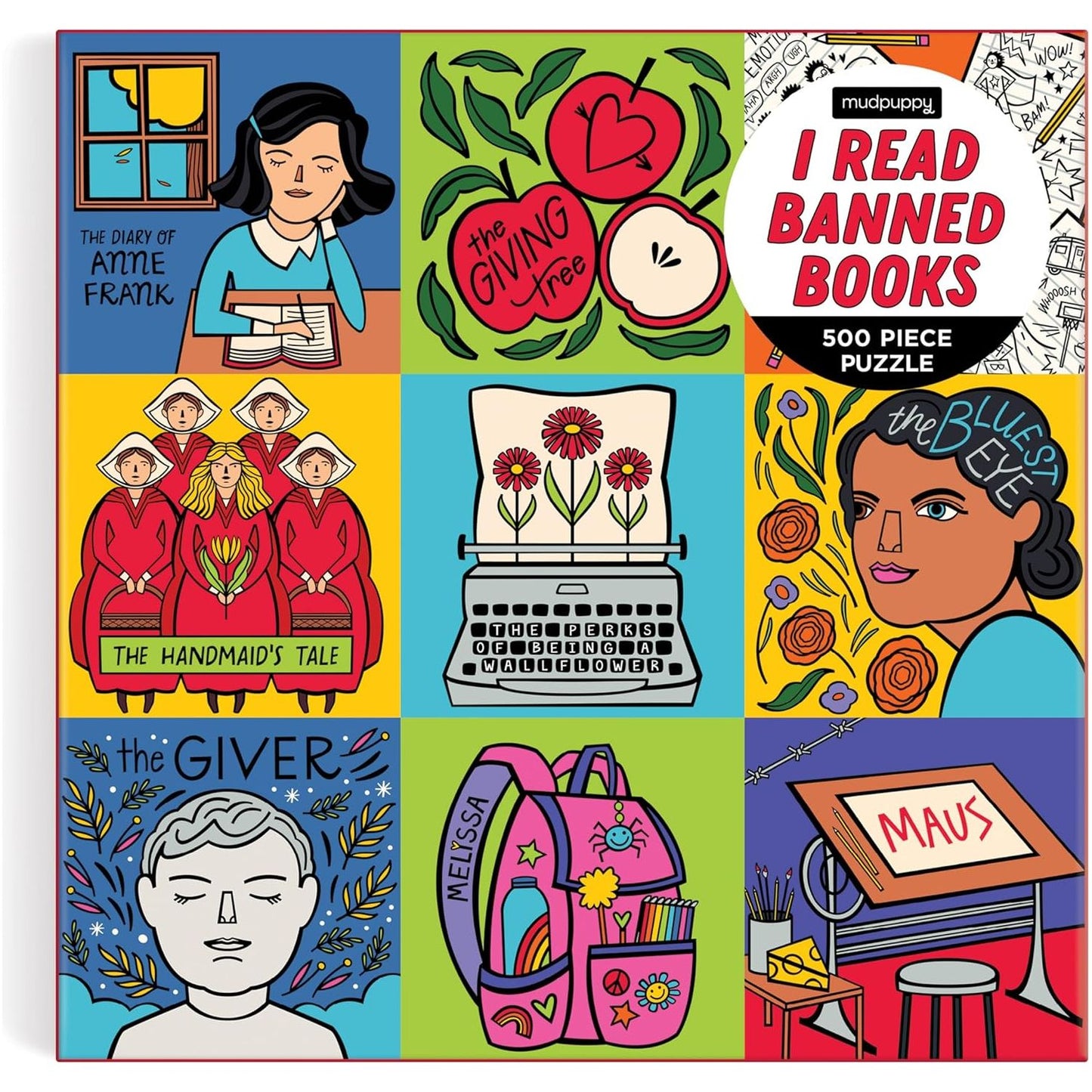 I Read Banned Books Puzzle