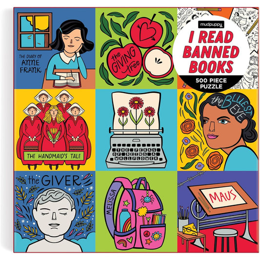 I Read Banned Books Puzzle