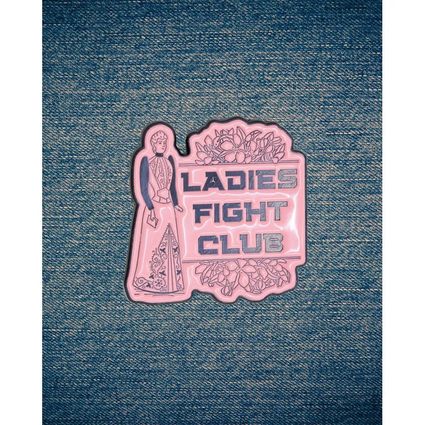 Ladies Fight Club Enamel Pin