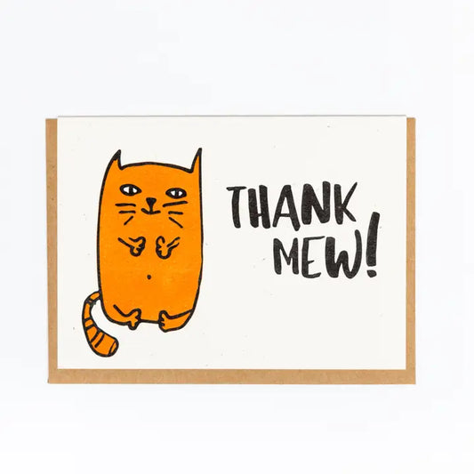 Thank Mew! Greeting Card