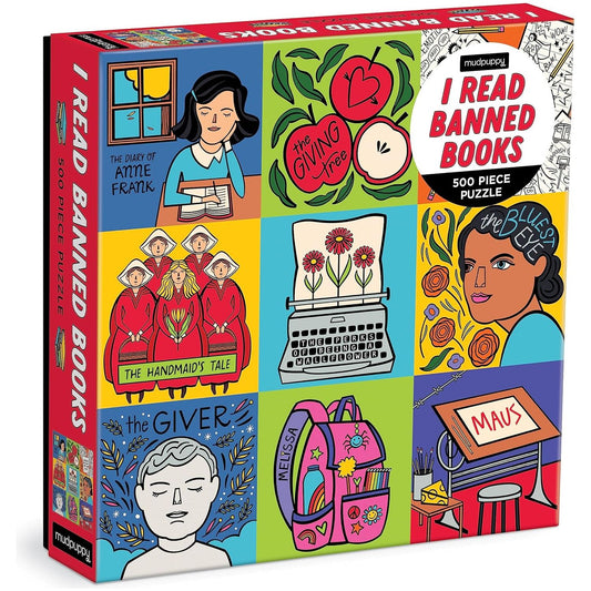 I Read Banned Books Puzzle
