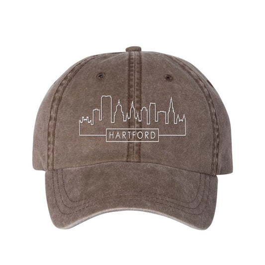 Skyline Hartford Embroidered Pigment Dyed Hat