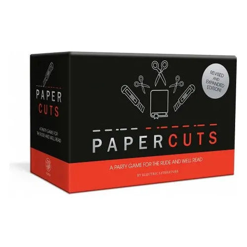Papercuts: A Party Game for the Rude and Well-Read (a Card Game for Book Lovers)