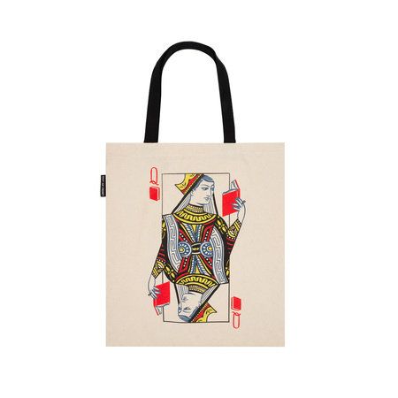 Queen of Books Tote Bag