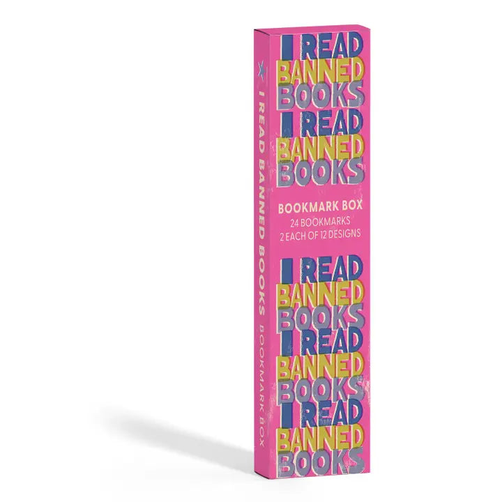 I Read Banned Books Bookmark Box