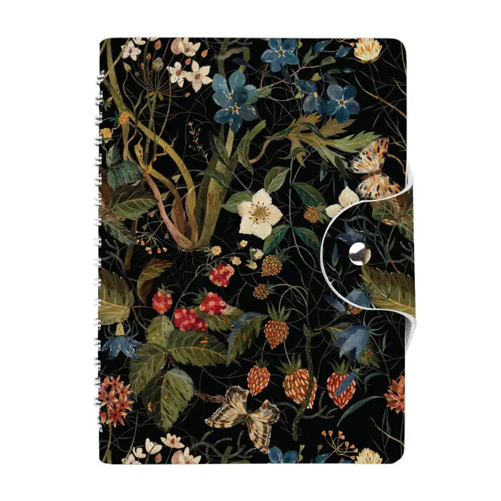 Snap Close Journal - Forest Flowers
