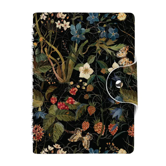 Snap Close Journal - Forest Flowers