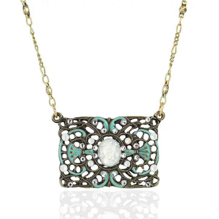 Dorelia Crystal Necklace
