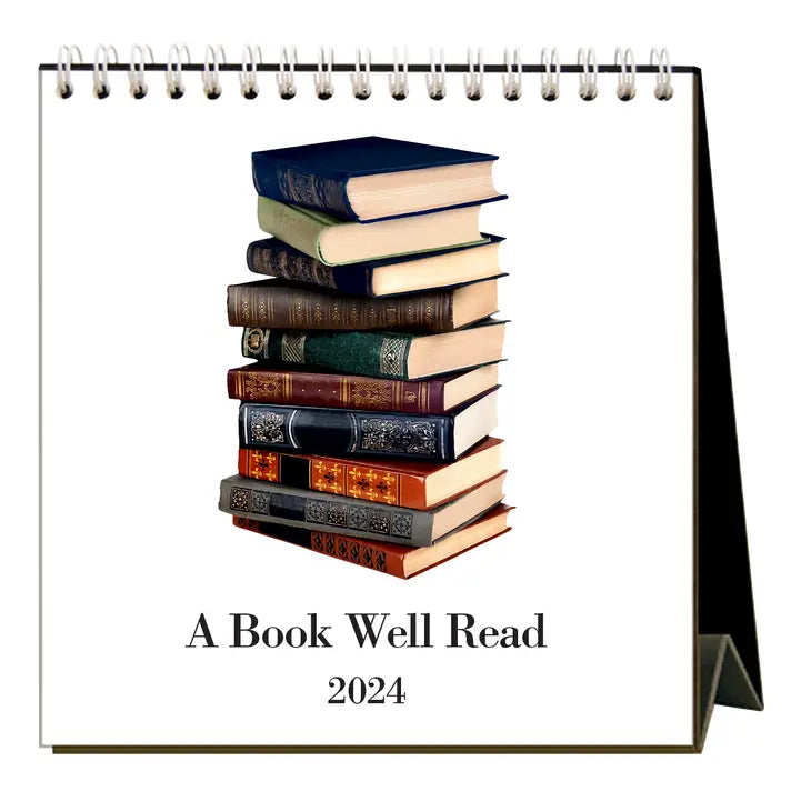 A Book Well Read 2024 Desk Calendar