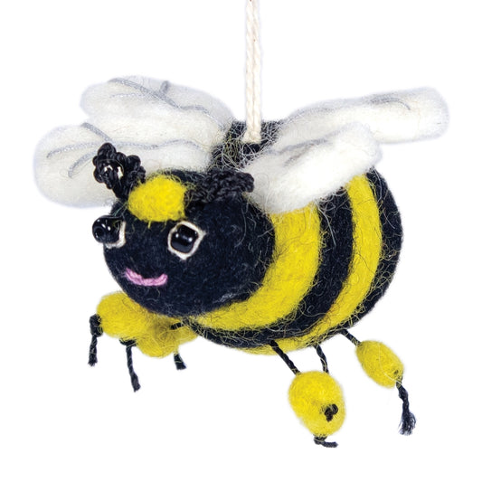 Woolie Honey Bee Ornament