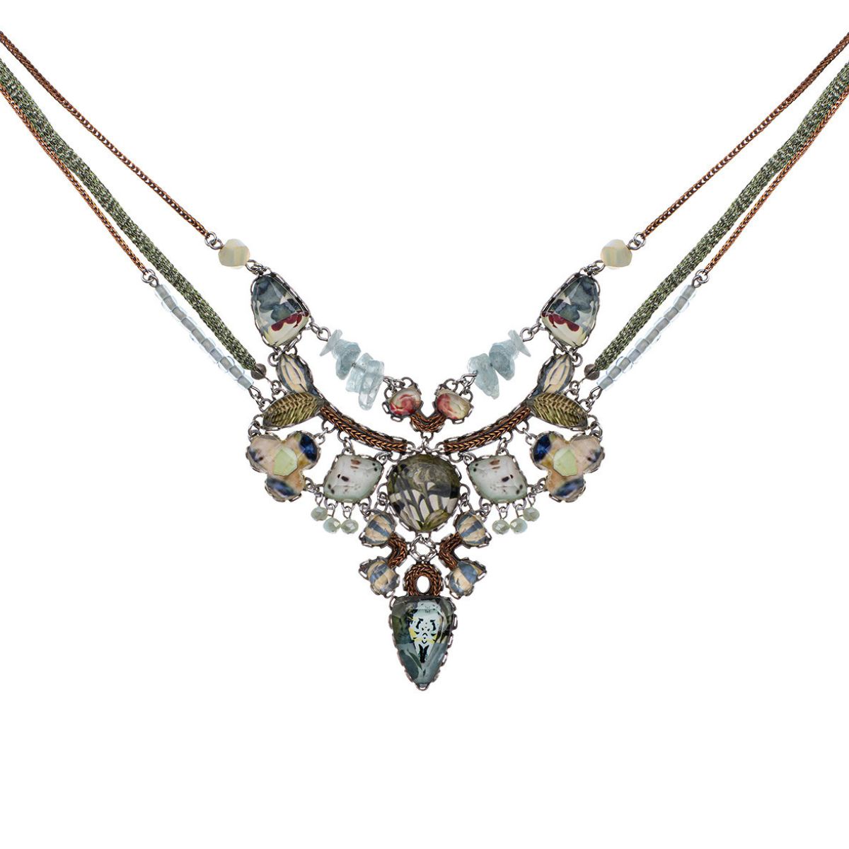 Ayala Bar Neptune's Wakame Glass Necklace