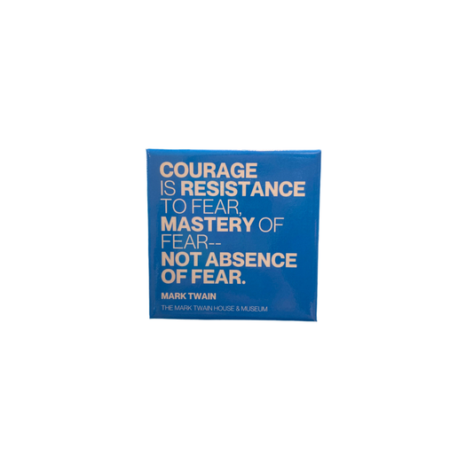 Twain Quote Magnet "Courage"