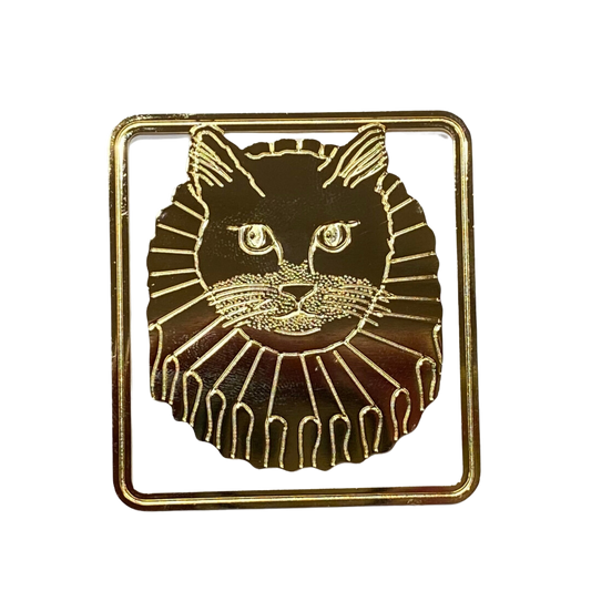 "Cat in a Ruff" Bookmark