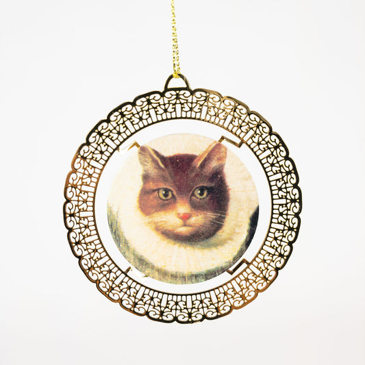 "Cat in a Ruff" Ornament