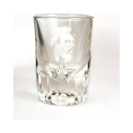 Mark Twain Logo Shot Glass