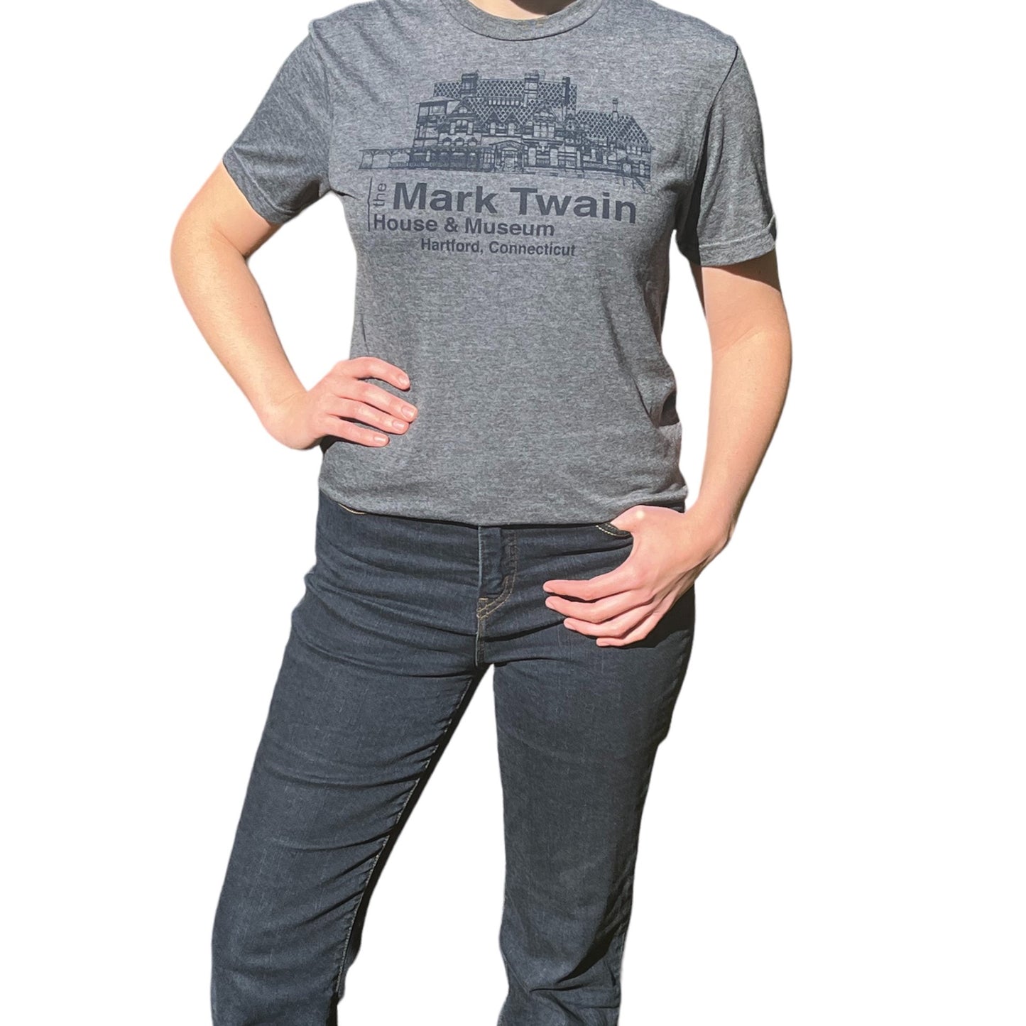 Mark Twain House Blueprint T-Shirt