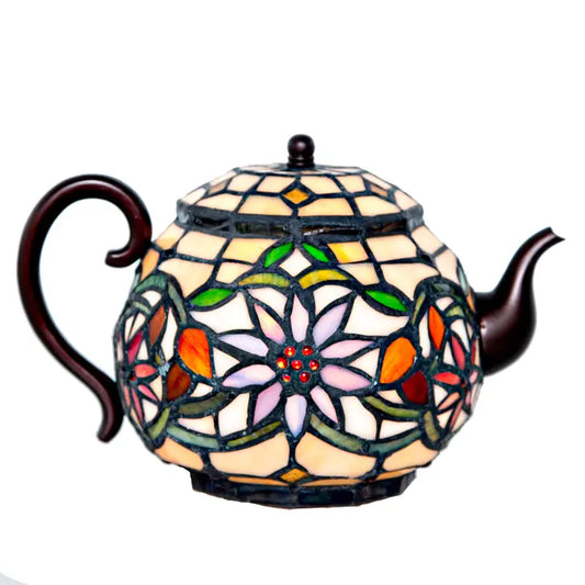 Yellow Teapot Accent Lamp