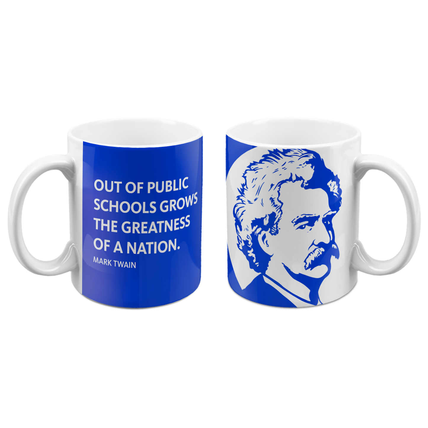 Quote Mug "Out Of Public Schools..."