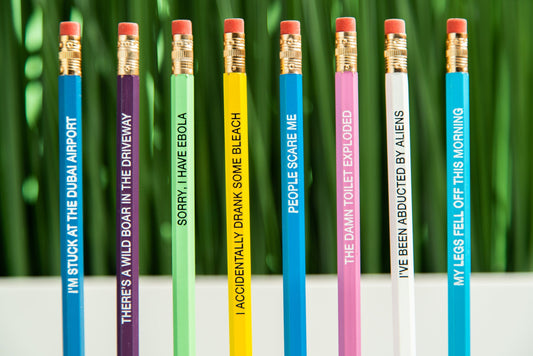 Excuse Pencils for Extroverts