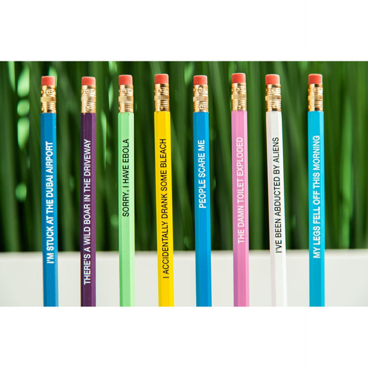 Excuse Pencils for Extroverts
