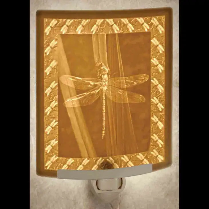 Dragonfly Curved Night Light