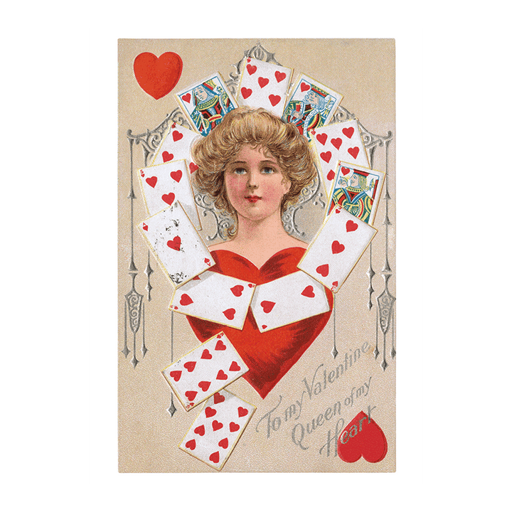 Victorian Valentine Postcard Book