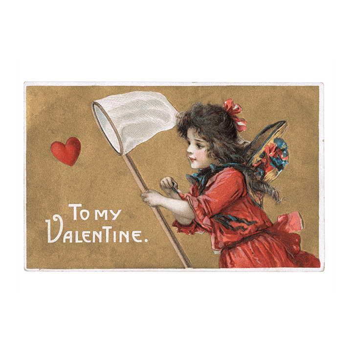 Victorian Valentine Postcard Book