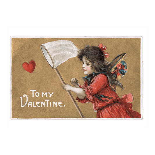 Victorian Valentine Postcard Book