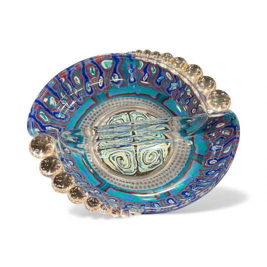 Barbara Levy’s Glass Nut Dish – A Touch of Handmade Charm