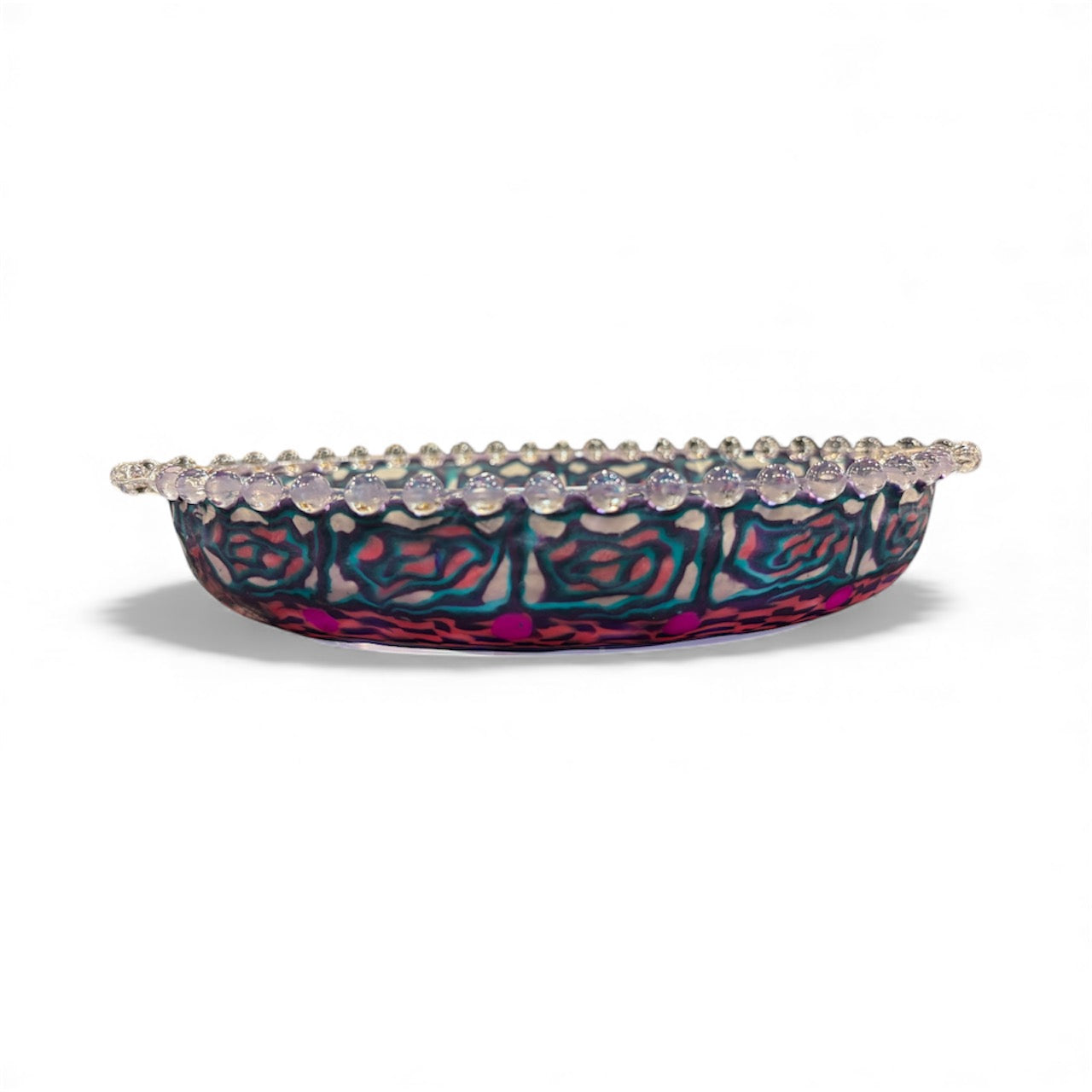 Small Glass Candy Dish Designed by Barbara Levy