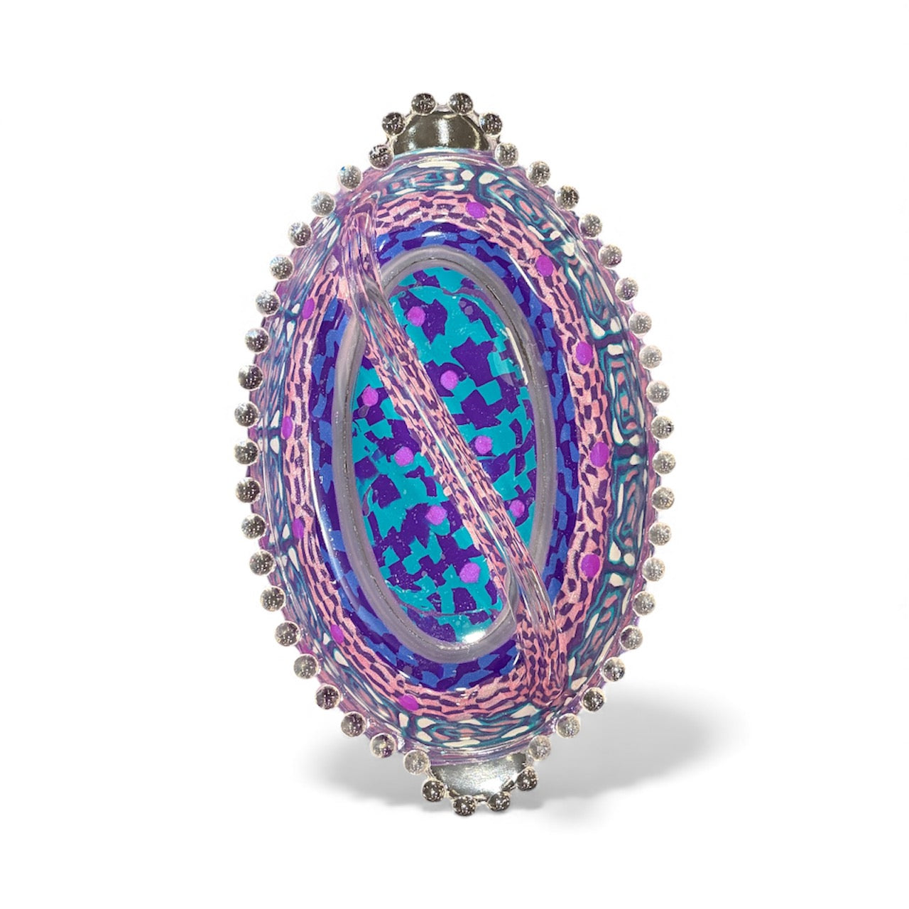 Small Glass Candy Dish Designed by Barbara Levy