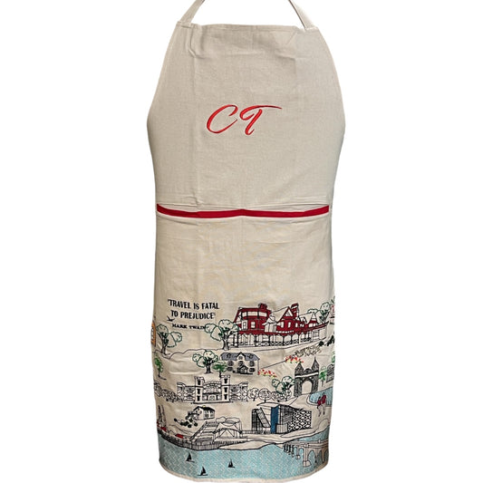 Hartford Embroidered Apron