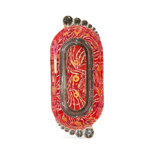 Art Deco Glass Candy Dish by Barbara Levy