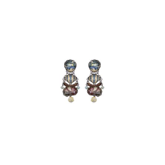 Ayala Bar Neptune's Garden Aqua Whisper Earrings