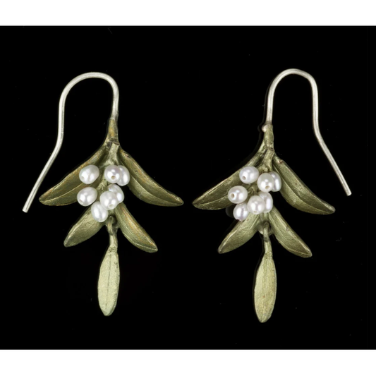 Flowering Myrtle Dangle Earrings