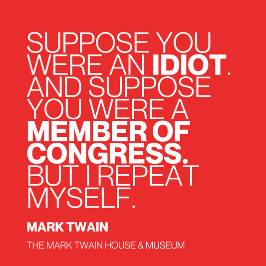 Twain Quote Magnet "Congress"