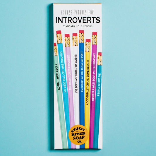 Excuse Pencils for Extroverts