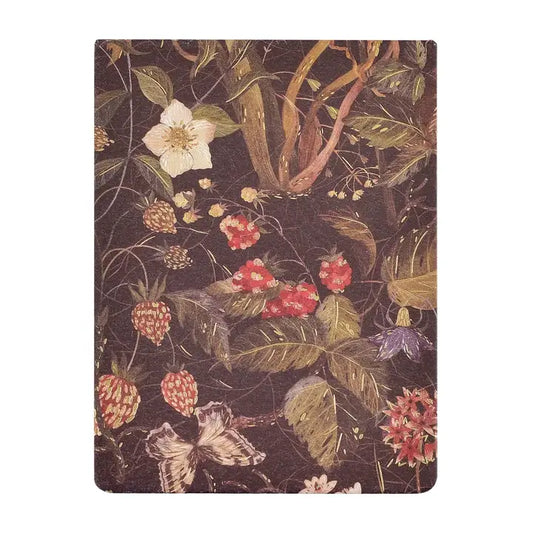 Vegan Leather Forest Flowers Journal