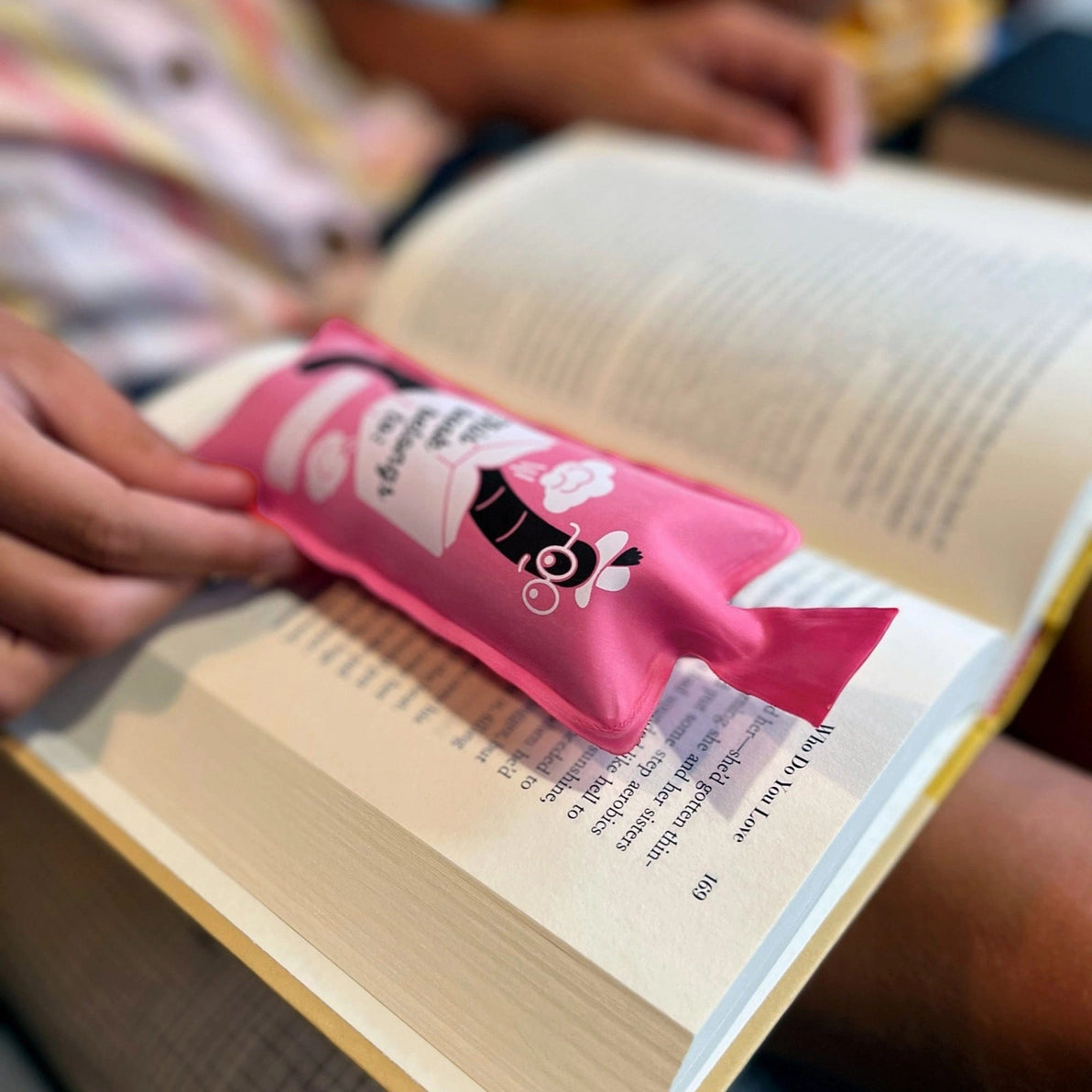Bookie Cushion - Whoopee Cushion Bookmark - Set of 2