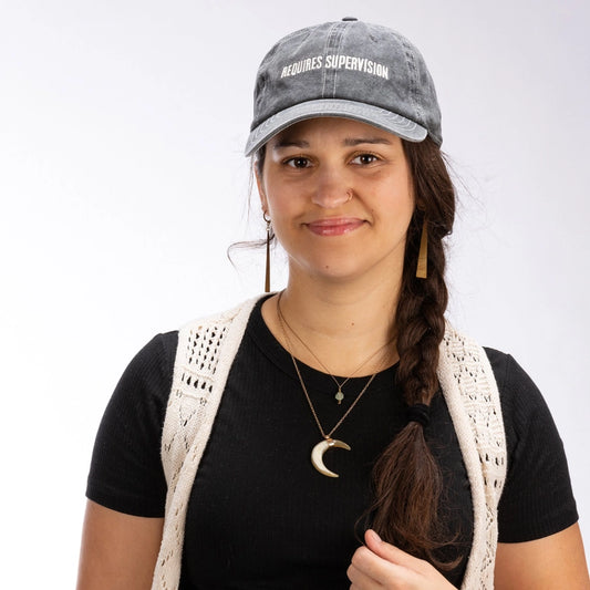 Requires Supervision Baseball Cap