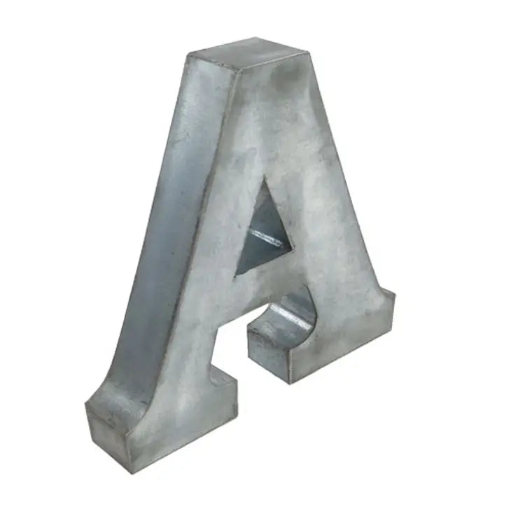 Metal Zinc Alphabet Letters