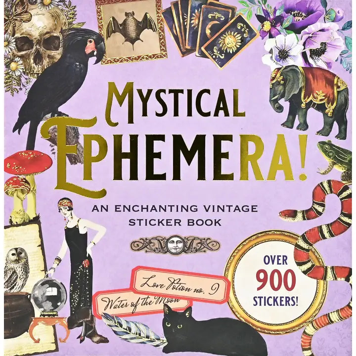 Mystical Ephemera! An Enchanting Vintage Sticker Book
