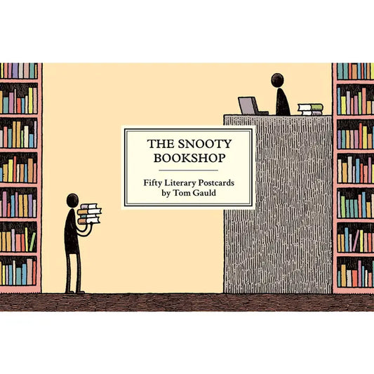 The Snooty Bookshop: Fifty Literary Postcards By Tom Gauld