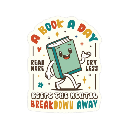 A Book a Day Sticker