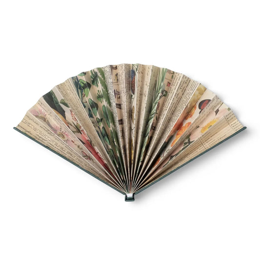 Botanical Book Fan