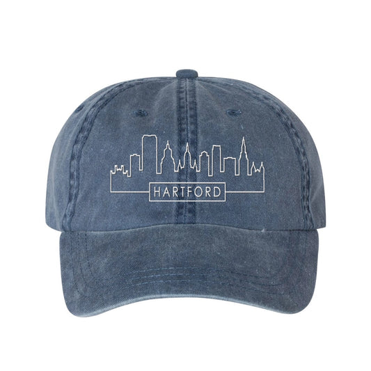 Skyline Hartford Embroidered Pigment Dyed Hat